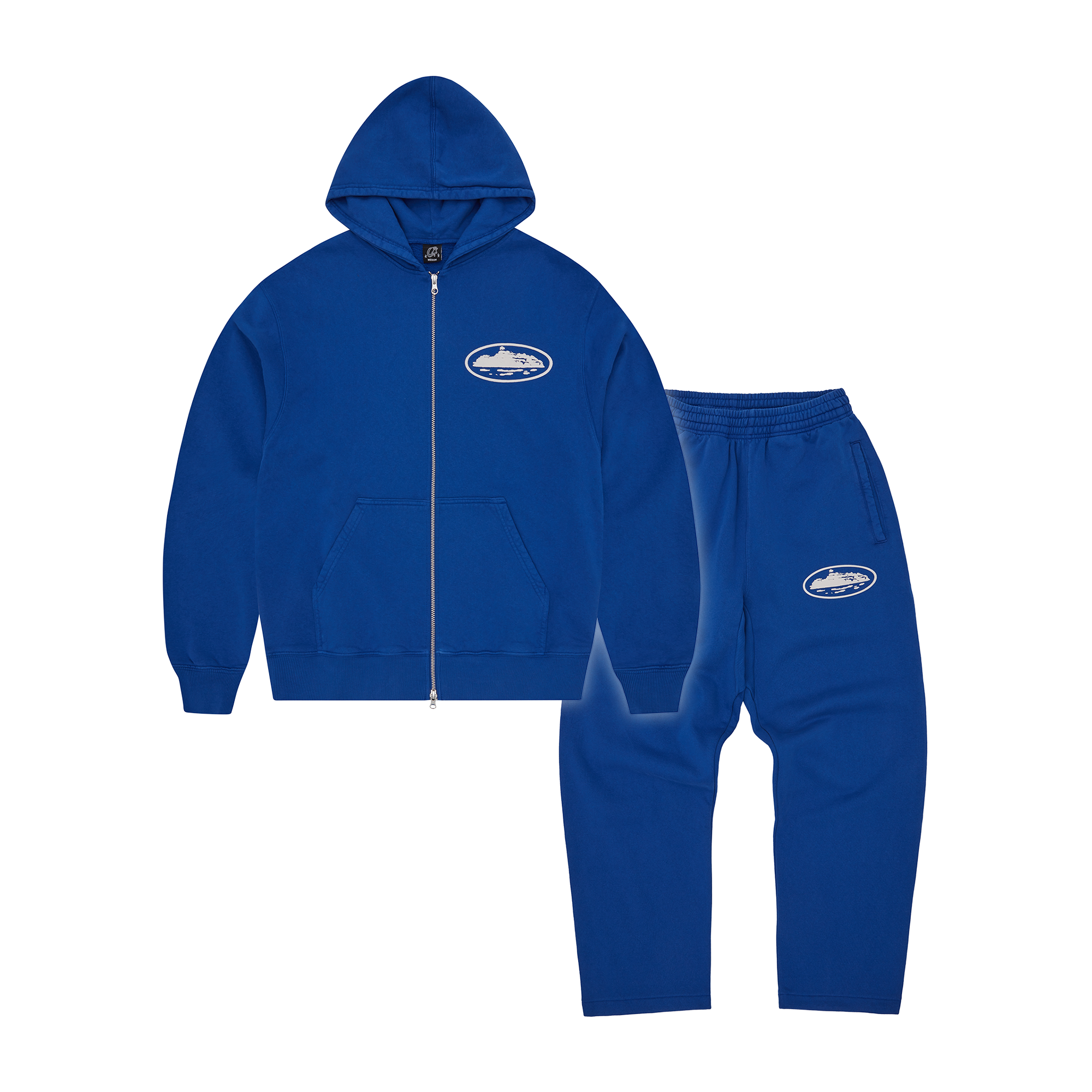 ISLAND PUFF PRINT TRACKSUIT [WASHED ROYAL]