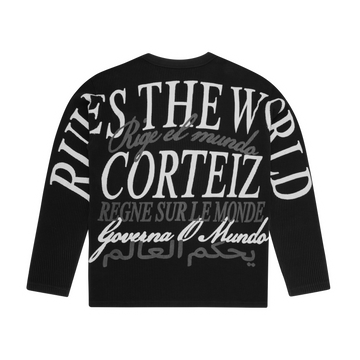 WORLDWIDE WAFFLE THERMAL [BLACK]