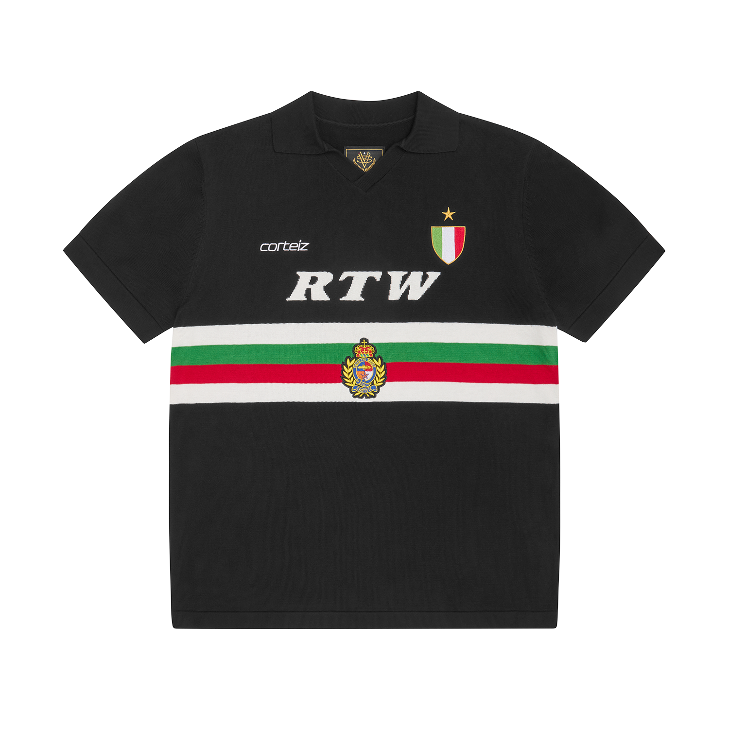 SERIE A KNIT JERSEY [BLACK]