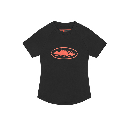 ALCATRAZ BABY TOP [BLACK & RED]