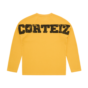 STAR RAGLAN WAFFLE THERMAL [YELLOW]