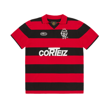 STRIPED KNIT JERSEY [RED]