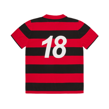 STRIPED KNIT JERSEY [RED]
