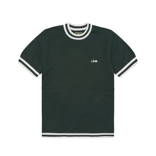 DEALA KNIT TEE [FOREST GREEN]