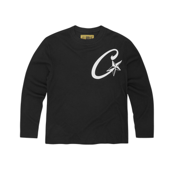 C STARZ WAFFLE LONGSLEEVE [BLACK]