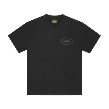ROYALE HEAVYWEIGHT TEE [BLACK / BLACK]