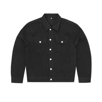 C-STAR STITCH-DOWN DENIM JACKET [TRIPLE BLACK]