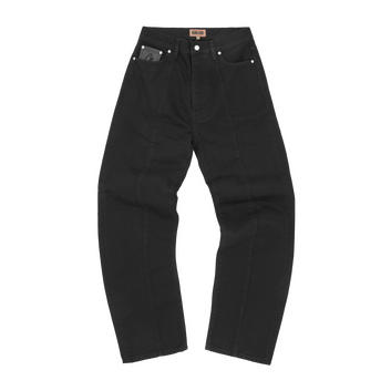 C-STAR STITCH-DOWN JEANS [TRIPLE BLACK]