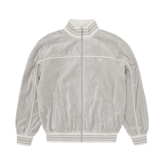 VVS UPTOWN VELOUR TRACK JACKET [GREY]
