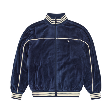 VVS UPTOWN VELOUR TRACK JACKET [NAVY]