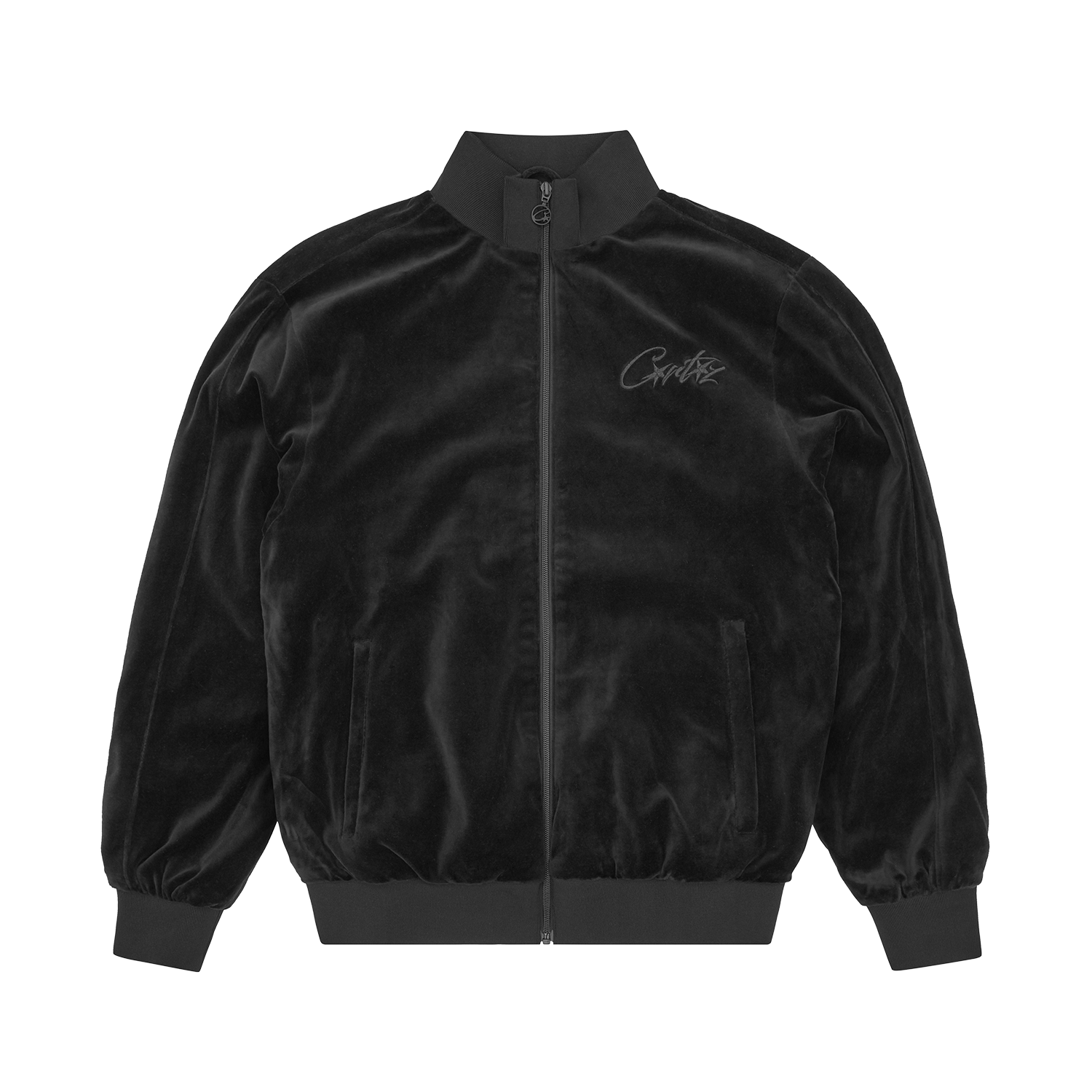 VVS VELOUR JACKET [TRIPLE BLACK]