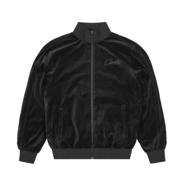 VVS VELOUR JACKET [TRIPLE BLACK]