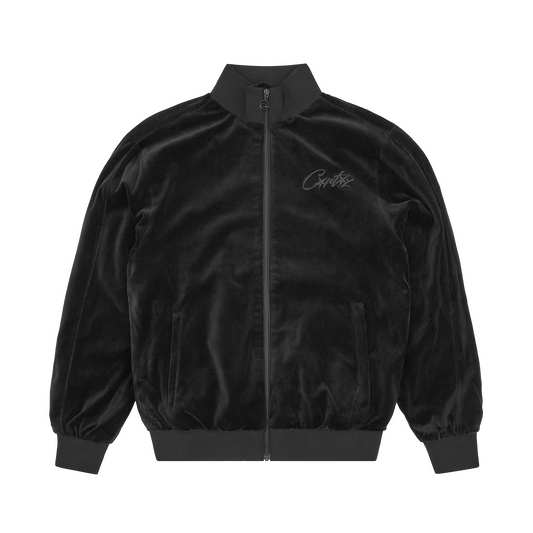 VVS VELOUR JACKET [TRIPLE BLACK]