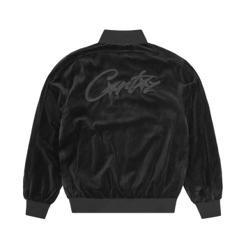 VVS VELOUR JACKET [TRIPLE BLACK]