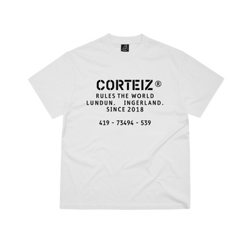 OG STENCIL TEE [WHITE]