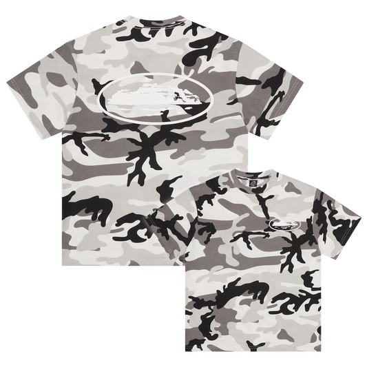 ISLAND PUFF PRINT TEE [ARCTIC CAMO]