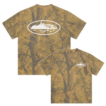 ISLAND PUFF PRINT TEE [FOREST CAMO]