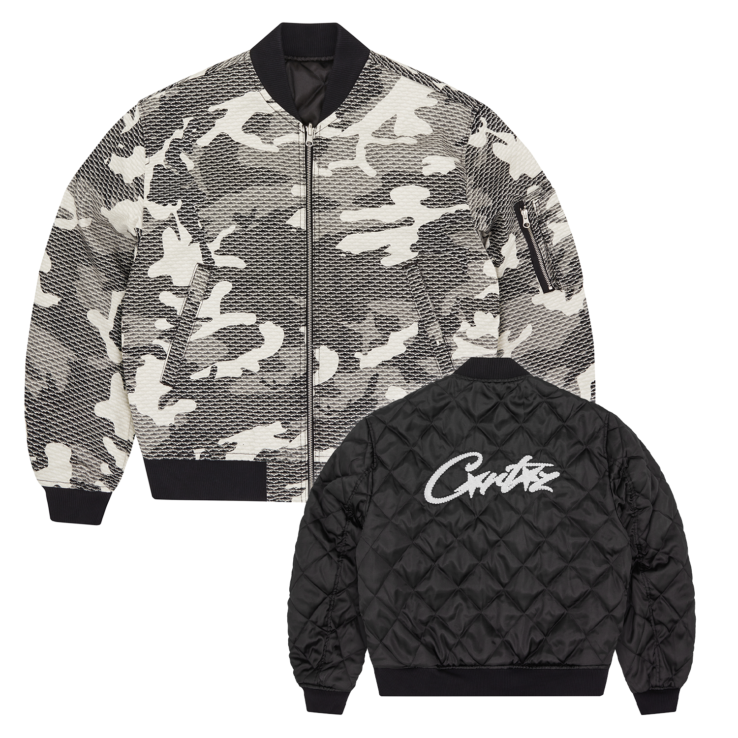 ALC-CAMO REVERSIBLE BOMBER [ARCTIC]