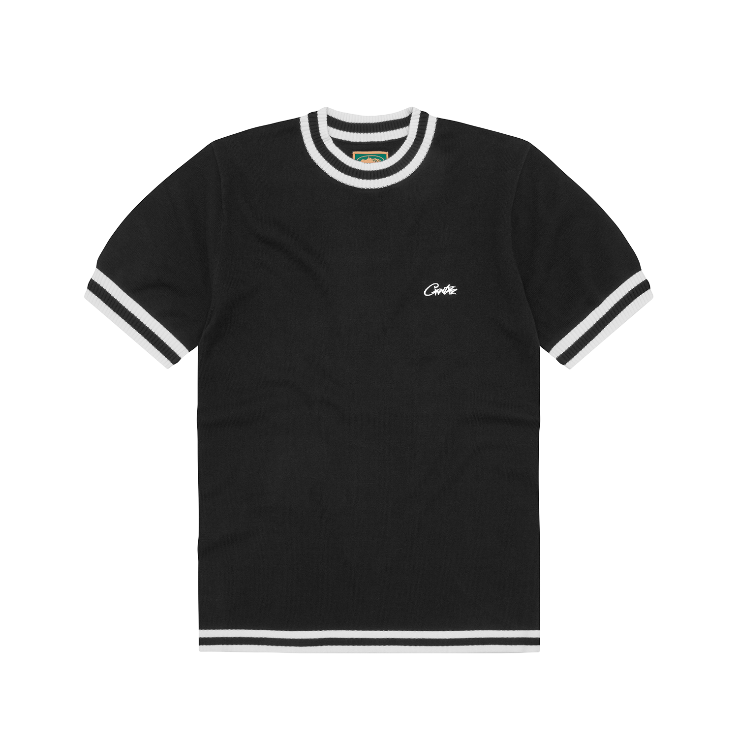 DEALA KNIT TEE [BLACK]