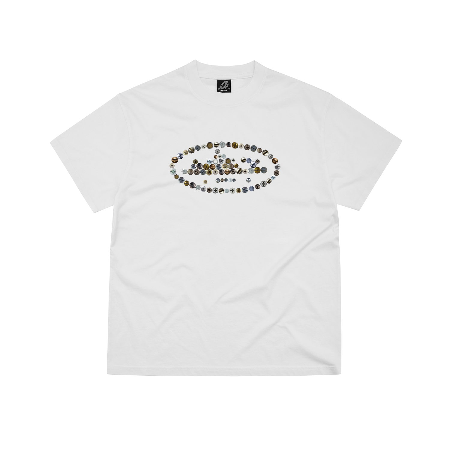 SCREWS ISLAND TEE [WHITE]